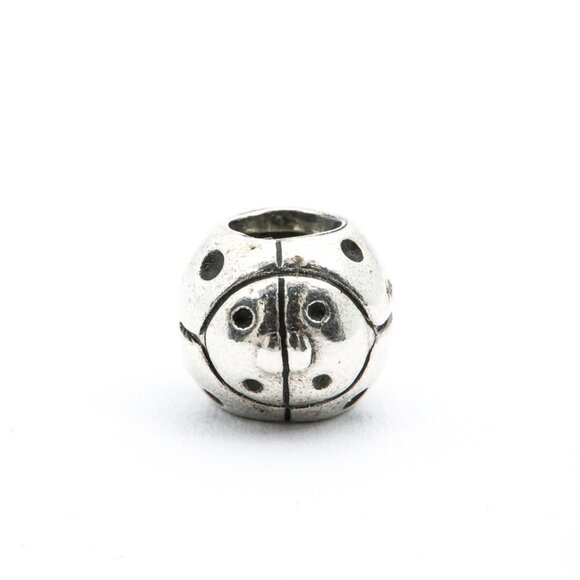 Pandora ALE Retired Ladybug Insect Bead 925 Sterling Silver Bug Charm